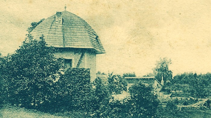 Pavilon Hříbek, dnes Památník Antonína Sovy, kolem roku 1900
